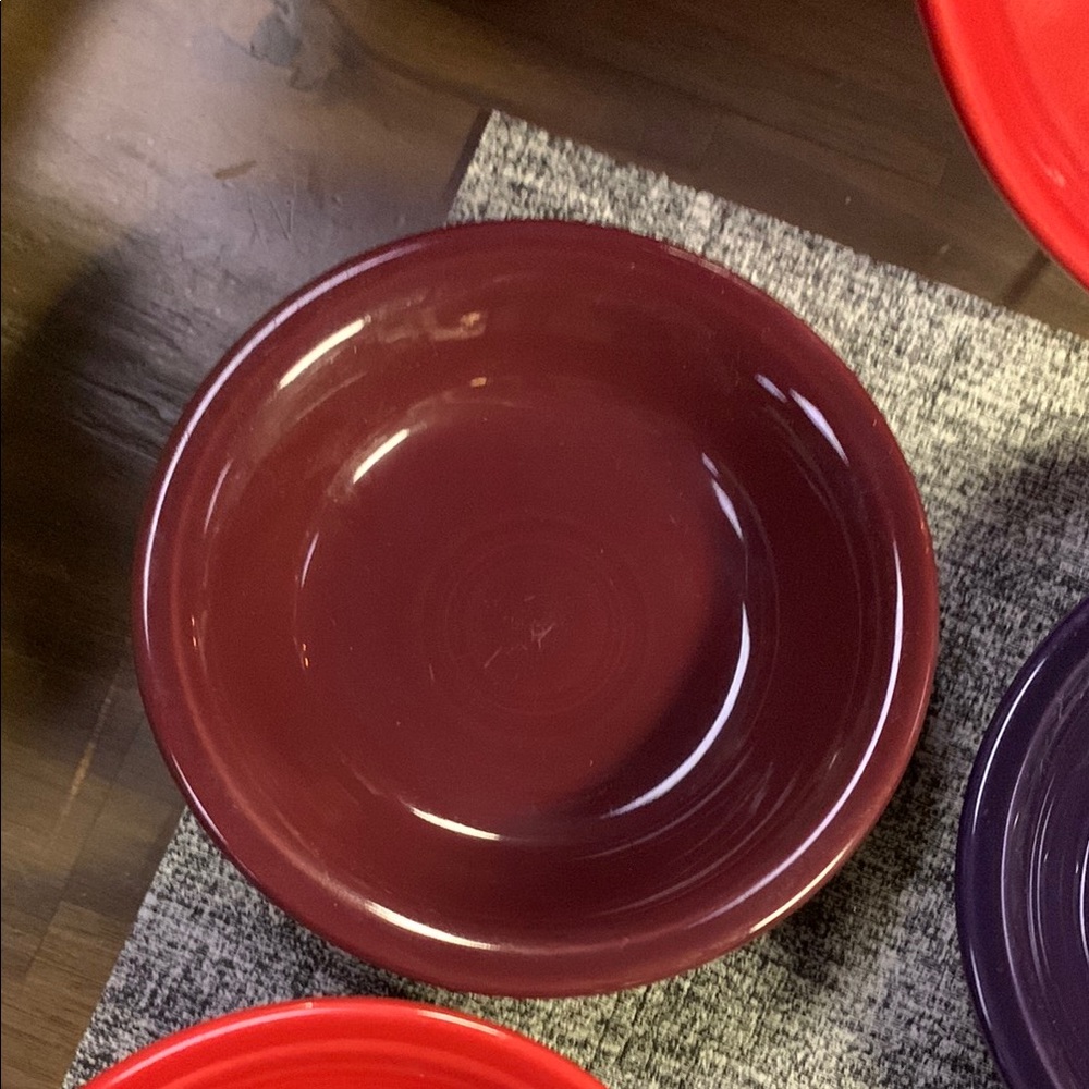 Fiesta Color Mash Up 6pcs 5 1/4” Fruit Bowls - Picture 2 of 13
